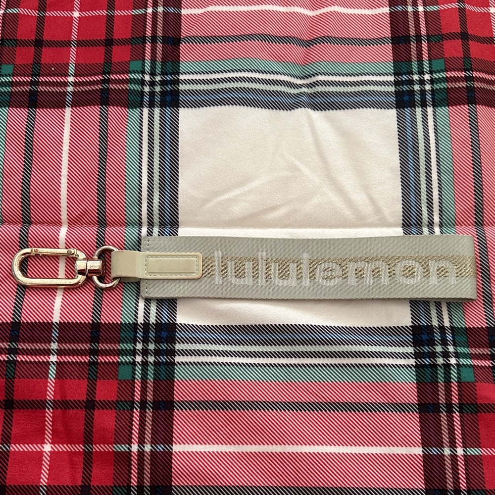 Lululemon Gray Keychain